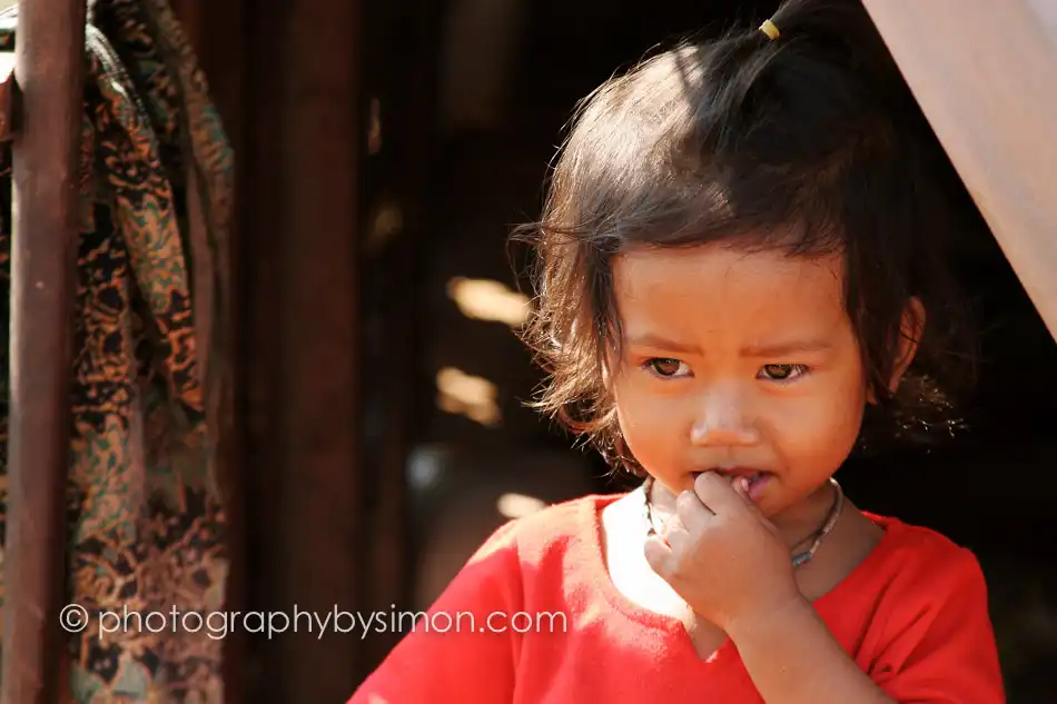 Cambodian Young Street Child Exlcusive travel print