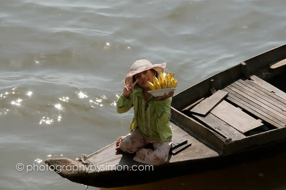 Cambodia Banana Girl Exlcusive travel print