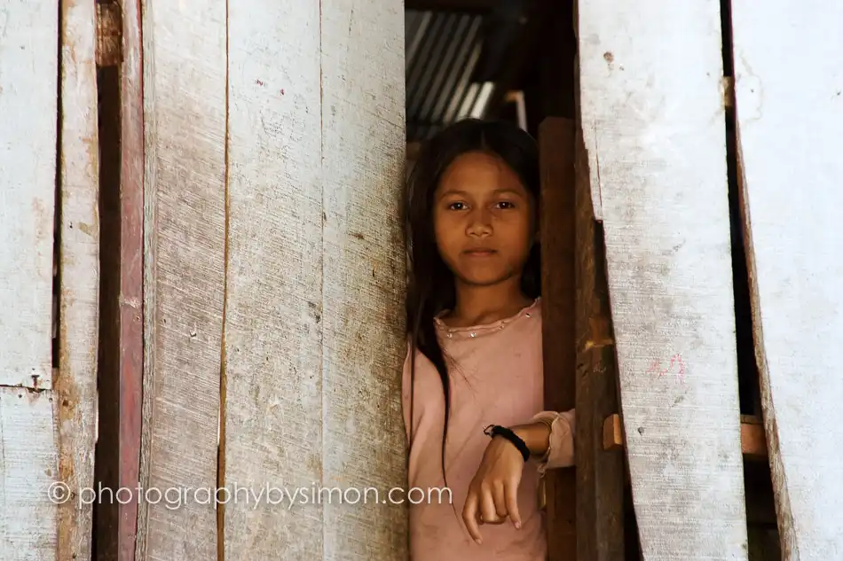 Cambodian girl at orphanage Exlcusive travel print