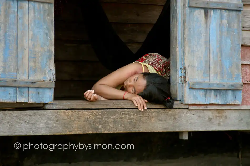 Cambodian Sleeping Woman Exlcusive travel print