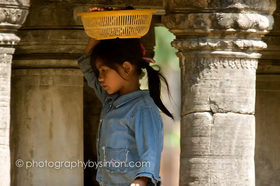 Cambodian Working Girl Exlcusive travel print