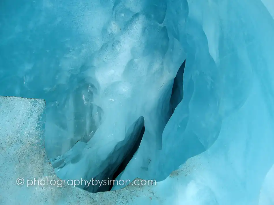 Glacier Ice, New Zealand Exlcusive travel print