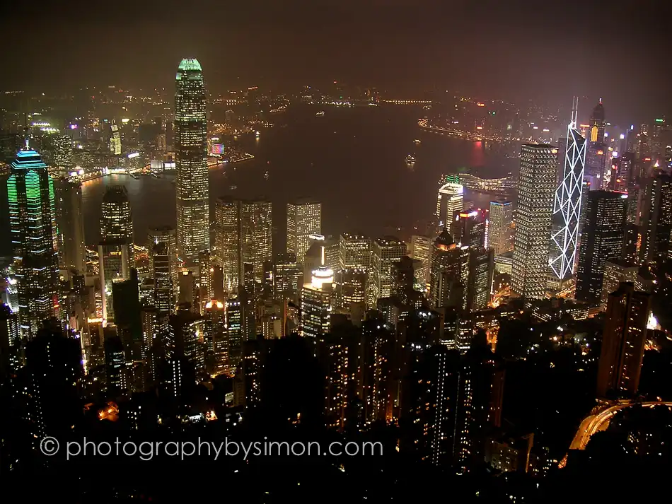 Hong Kong Skyline Exlcusive travel print