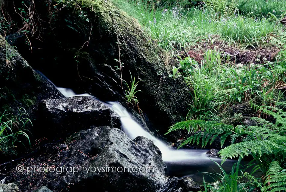 Waterfall, Wales Exlcusive travel print