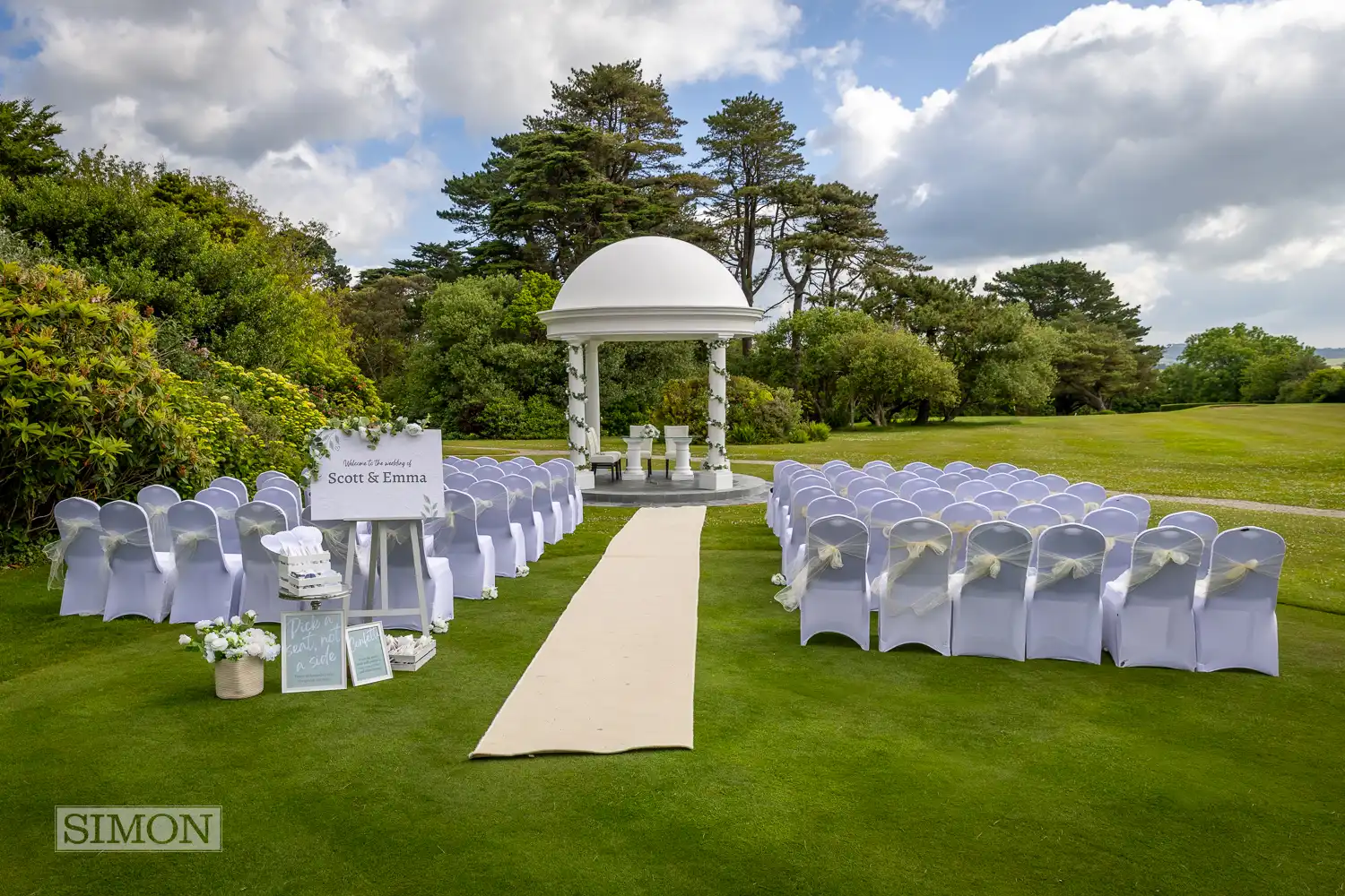 Weddings in Cornwall at the Carlyon Bay Hotel