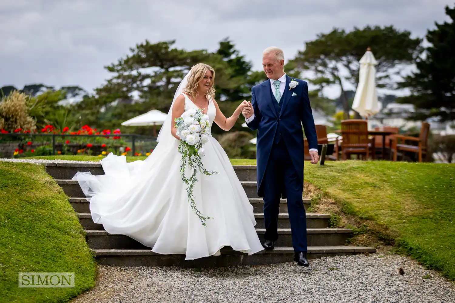 Weddings in Cornwall at the Carlyon Bay Hotel