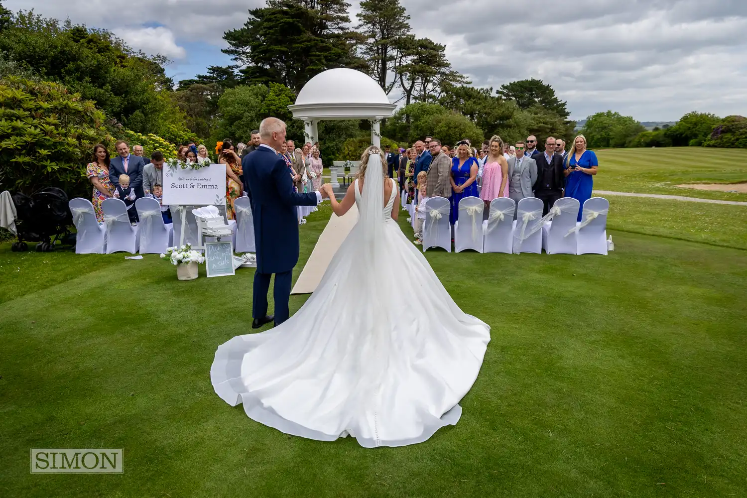 Weddings in Cornwall at the Carlyon Bay Hotel