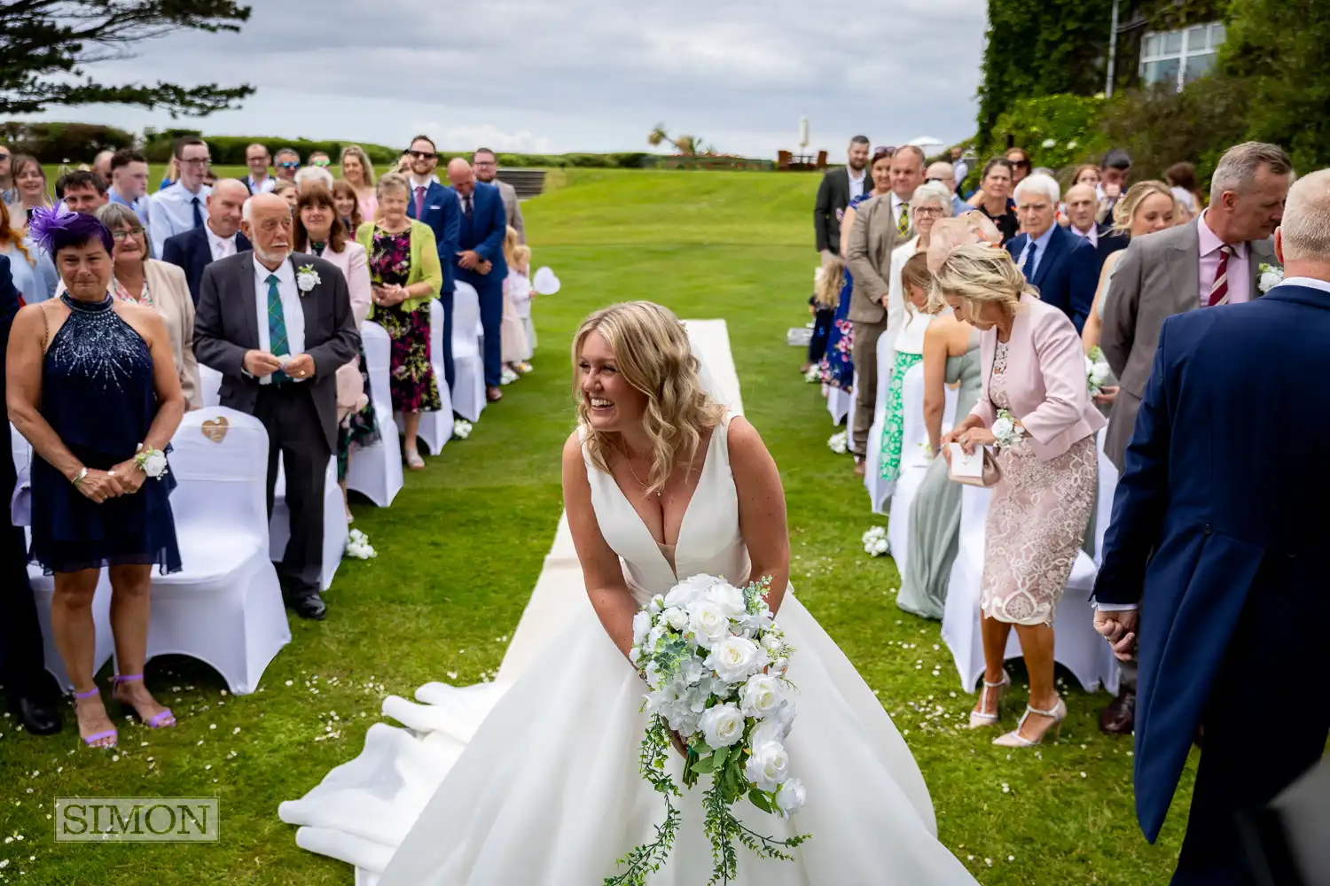 Weddings in Cornwall at the Carlyon Bay Hotel