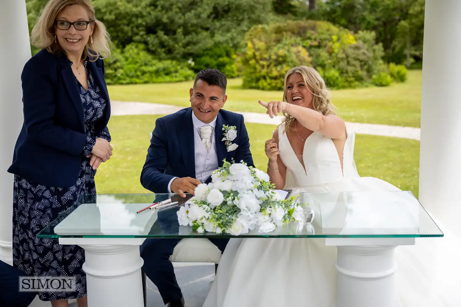 Weddings in Cornwall at the Carlyon Bay Hotel