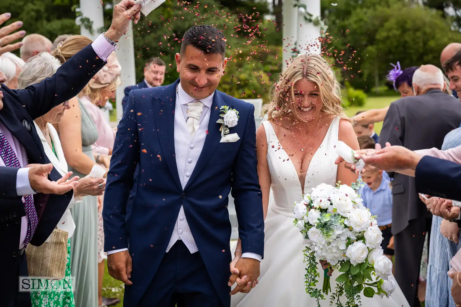 Weddings in Cornwall at the Carlyon Bay Hotel