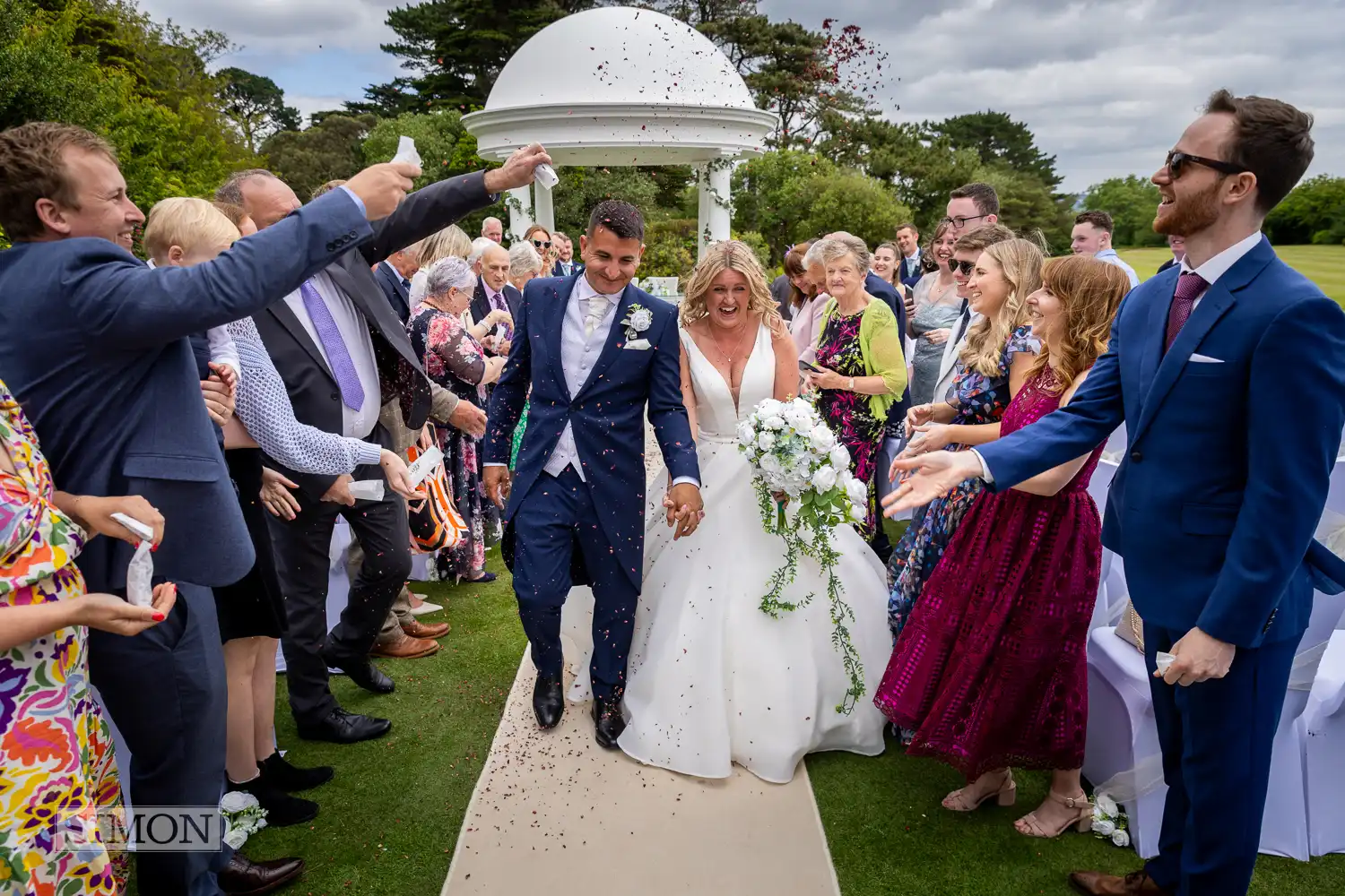 Weddings in Cornwall at the Carlyon Bay Hotel