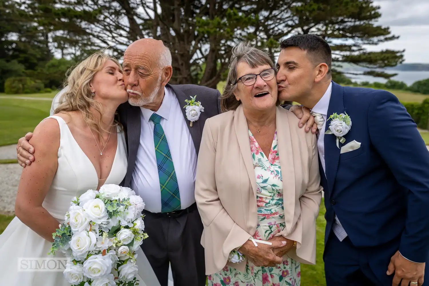 Weddings in Cornwall at the Carlyon Bay Hotel