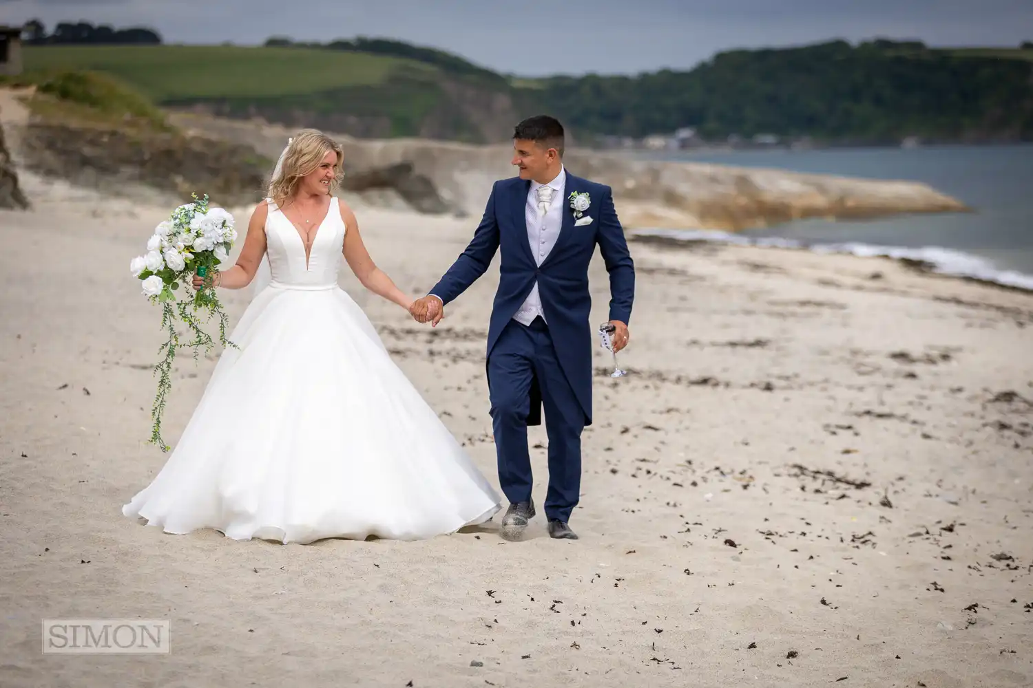 Weddings in Cornwall at the Carlyon Bay Hotel