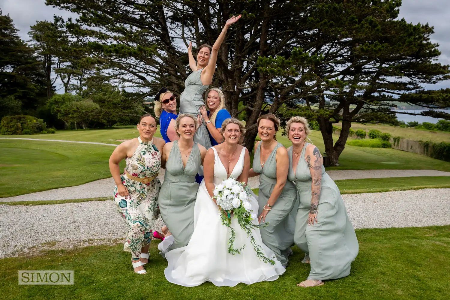 Weddings in Cornwall at the Carlyon Bay Hotel