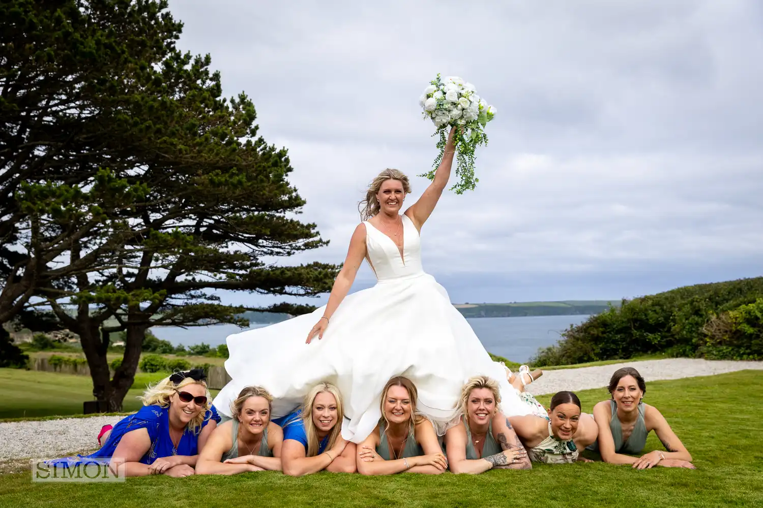 Weddings in Cornwall at the Carlyon Bay Hotel