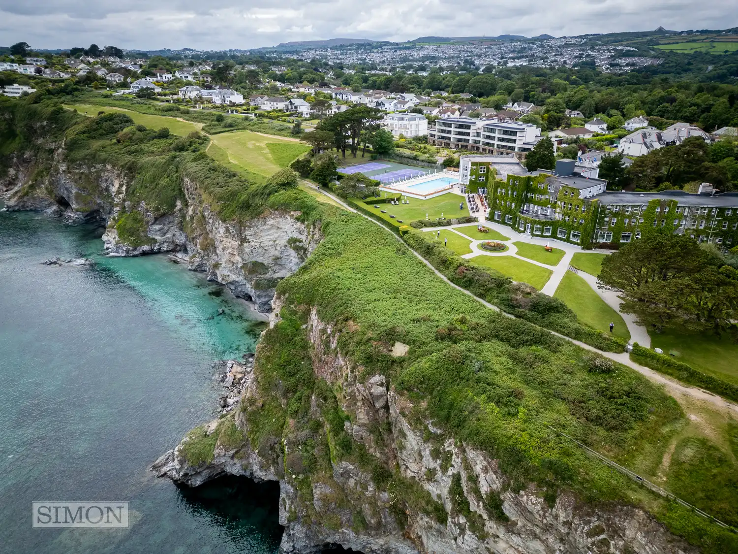 Weddings in Cornwall at the Carlyon Bay Hotel