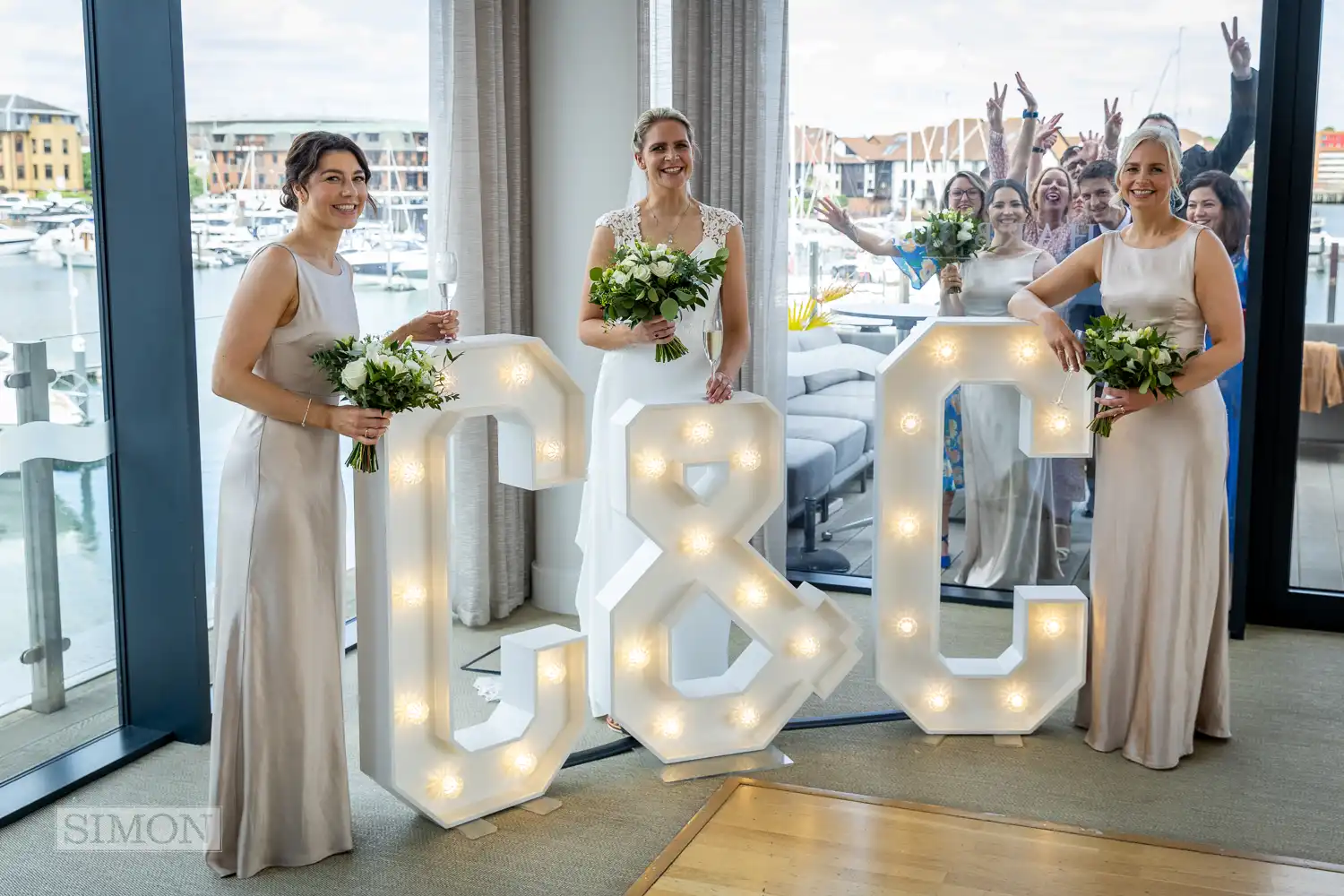 Chloe and Chelsey’s Unforgettable Wedding at Southampton Harbour Hotel