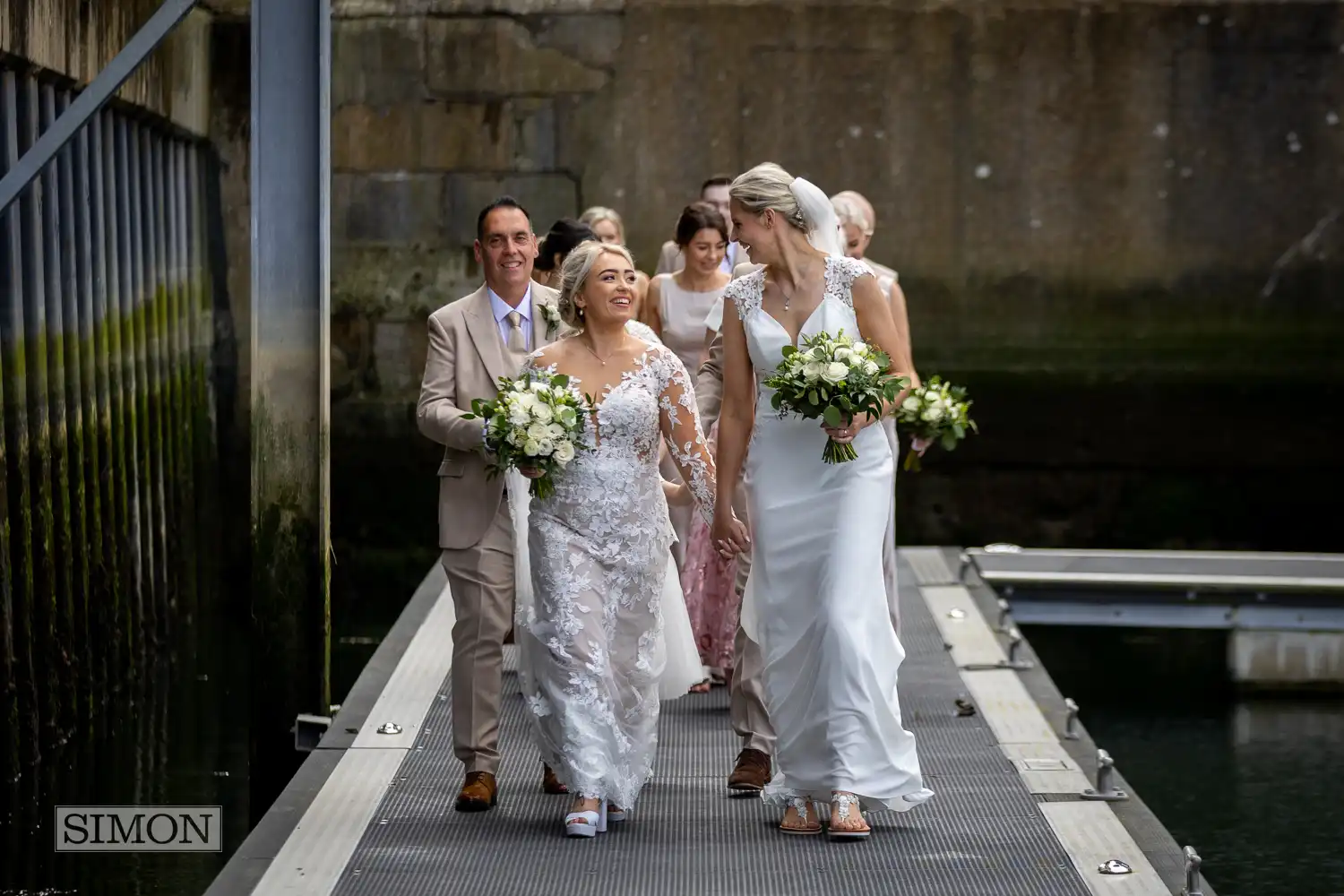 Chloe and Chelsey’s Unforgettable Wedding at Southampton Harbour Hotel