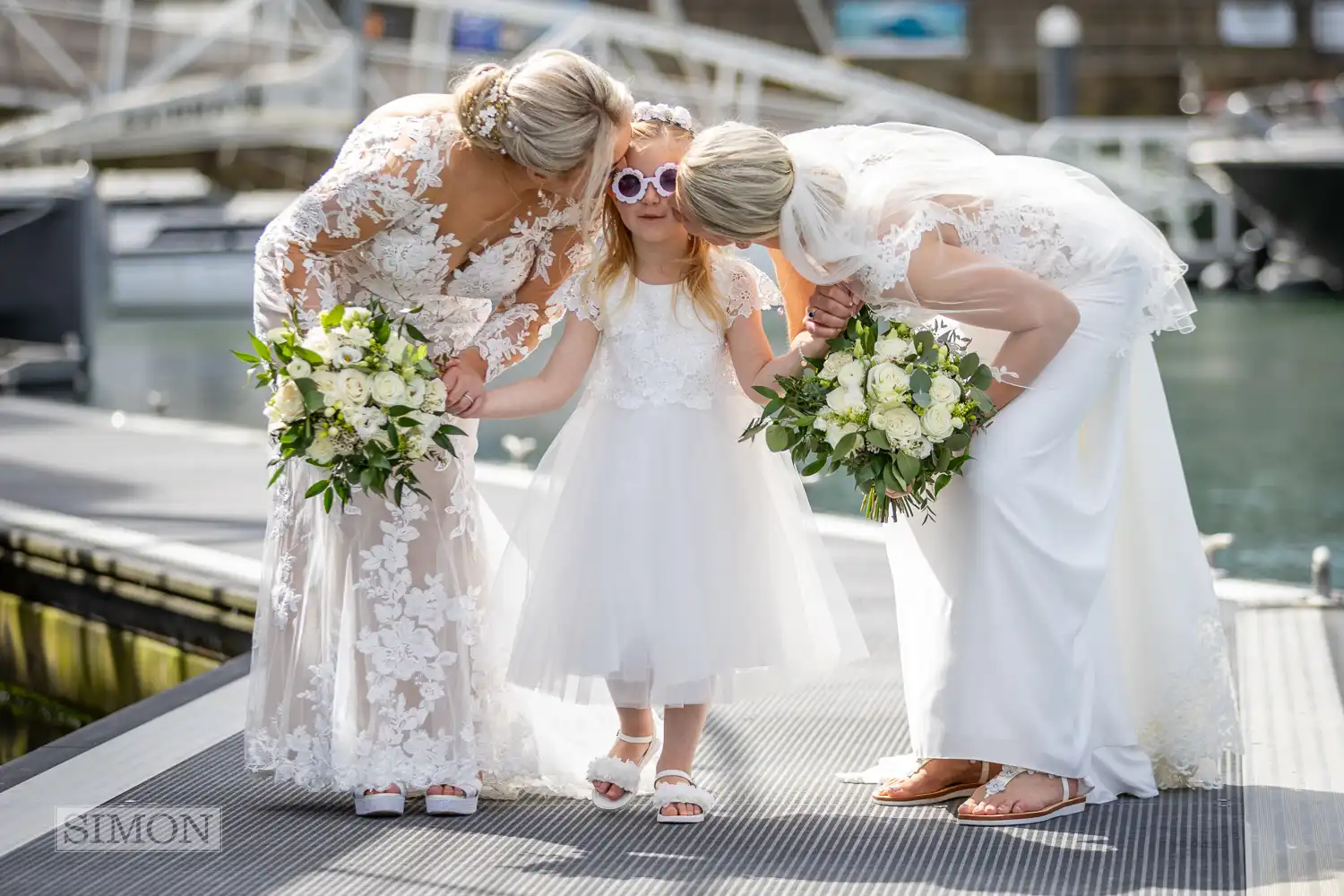 Chloe and Chelsey’s Unforgettable Wedding at Southampton Harbour Hotel