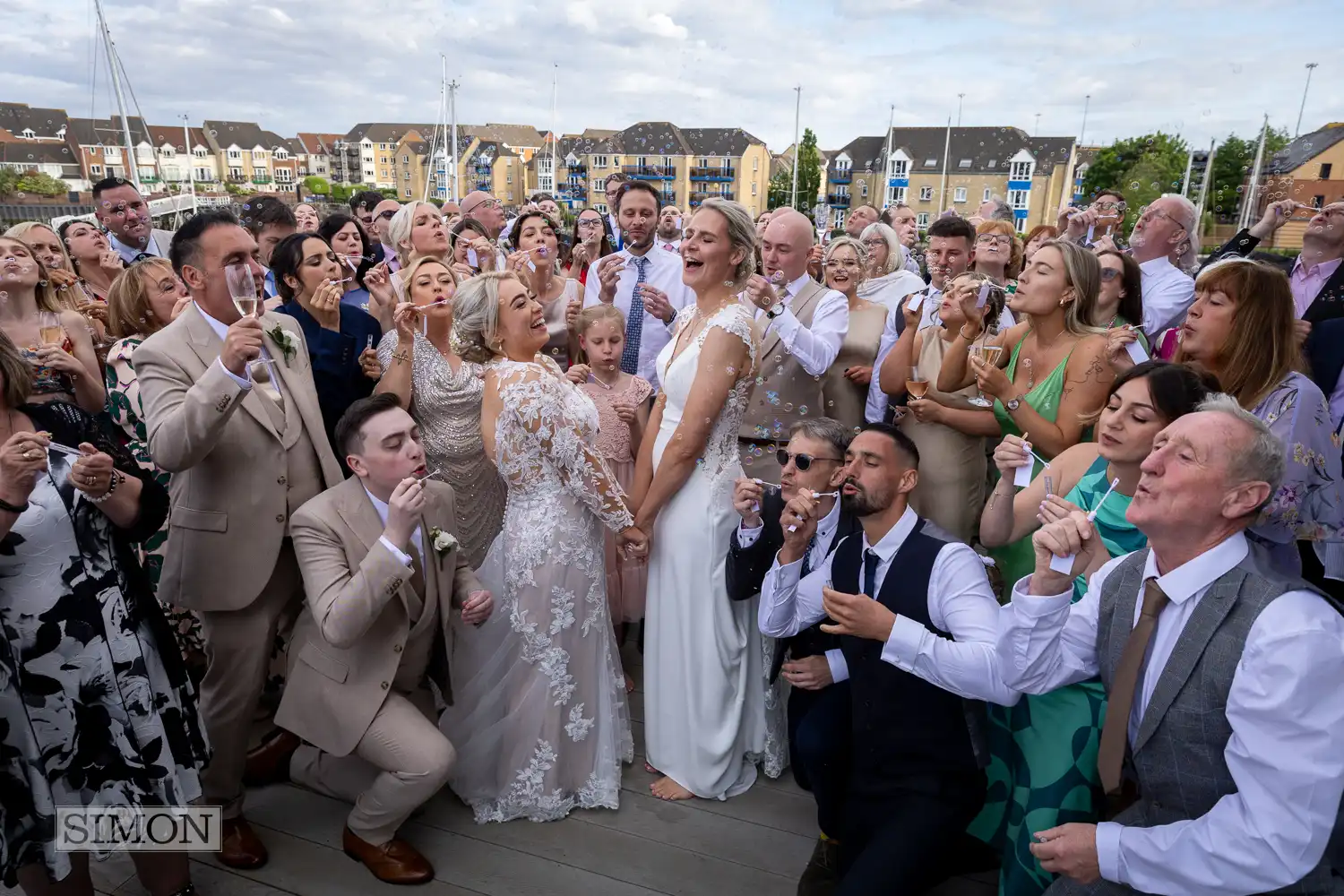 Chloe and Chelsey’s Unforgettable Wedding at Southampton Harbour Hotel