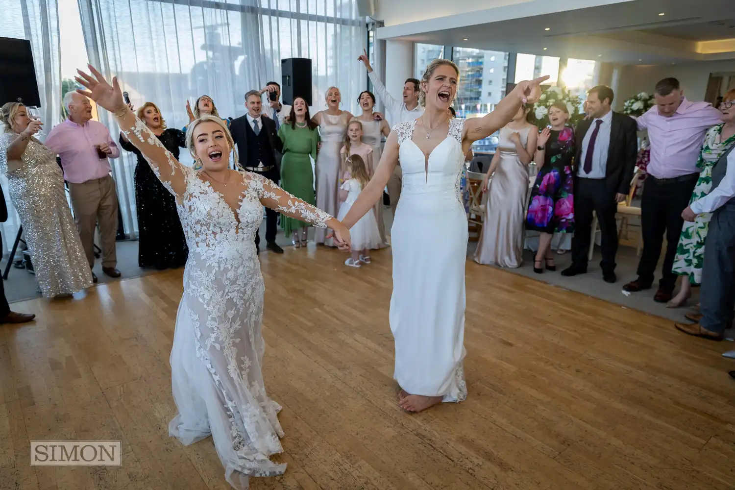 Chloe and Chelsey’s Unforgettable Wedding at Southampton Harbour Hotel