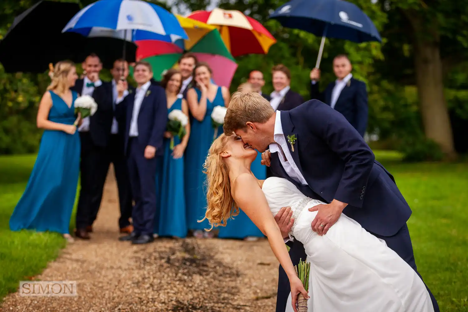 What to do if it rains on your wedding day