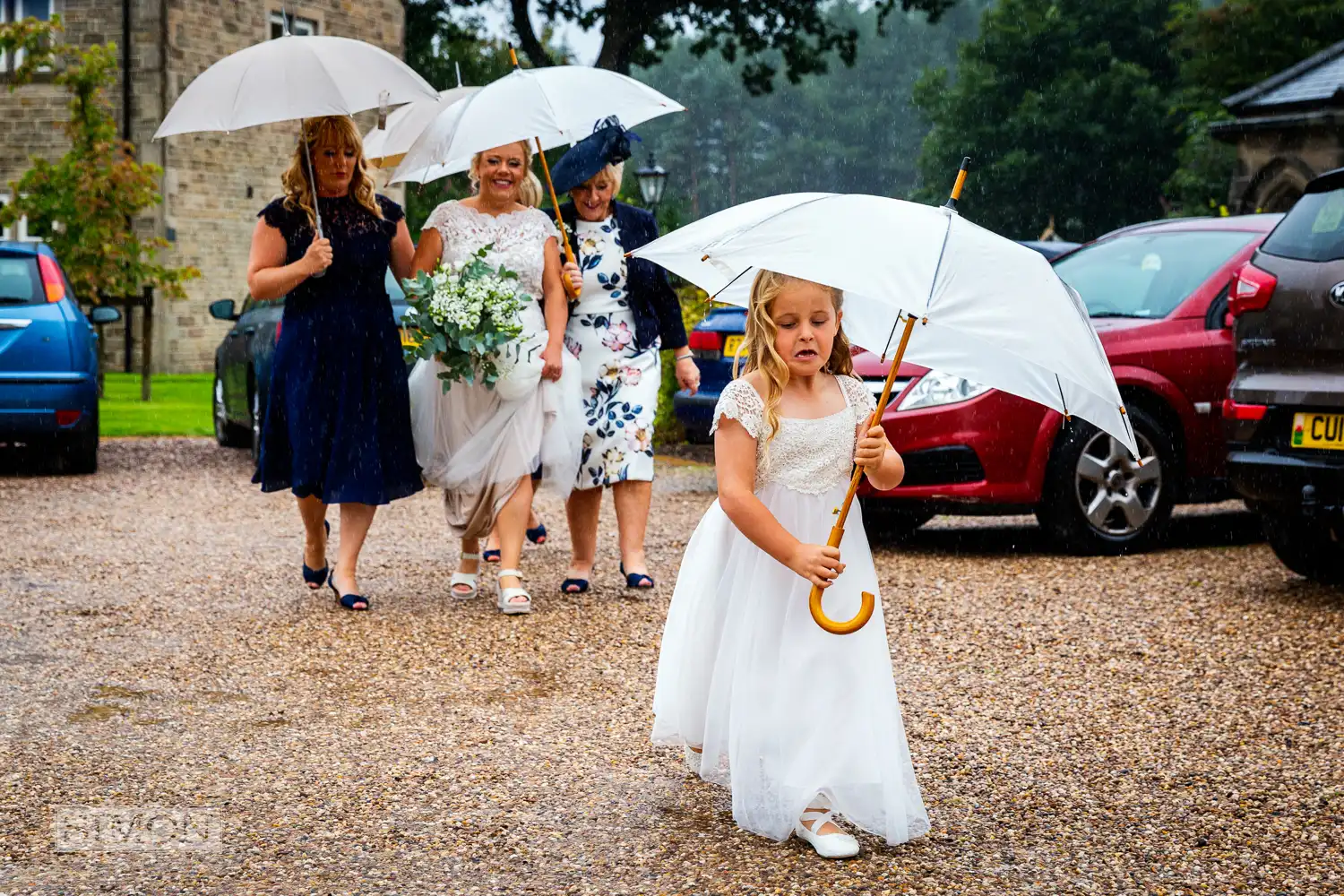 What to do if it rains on your wedding day