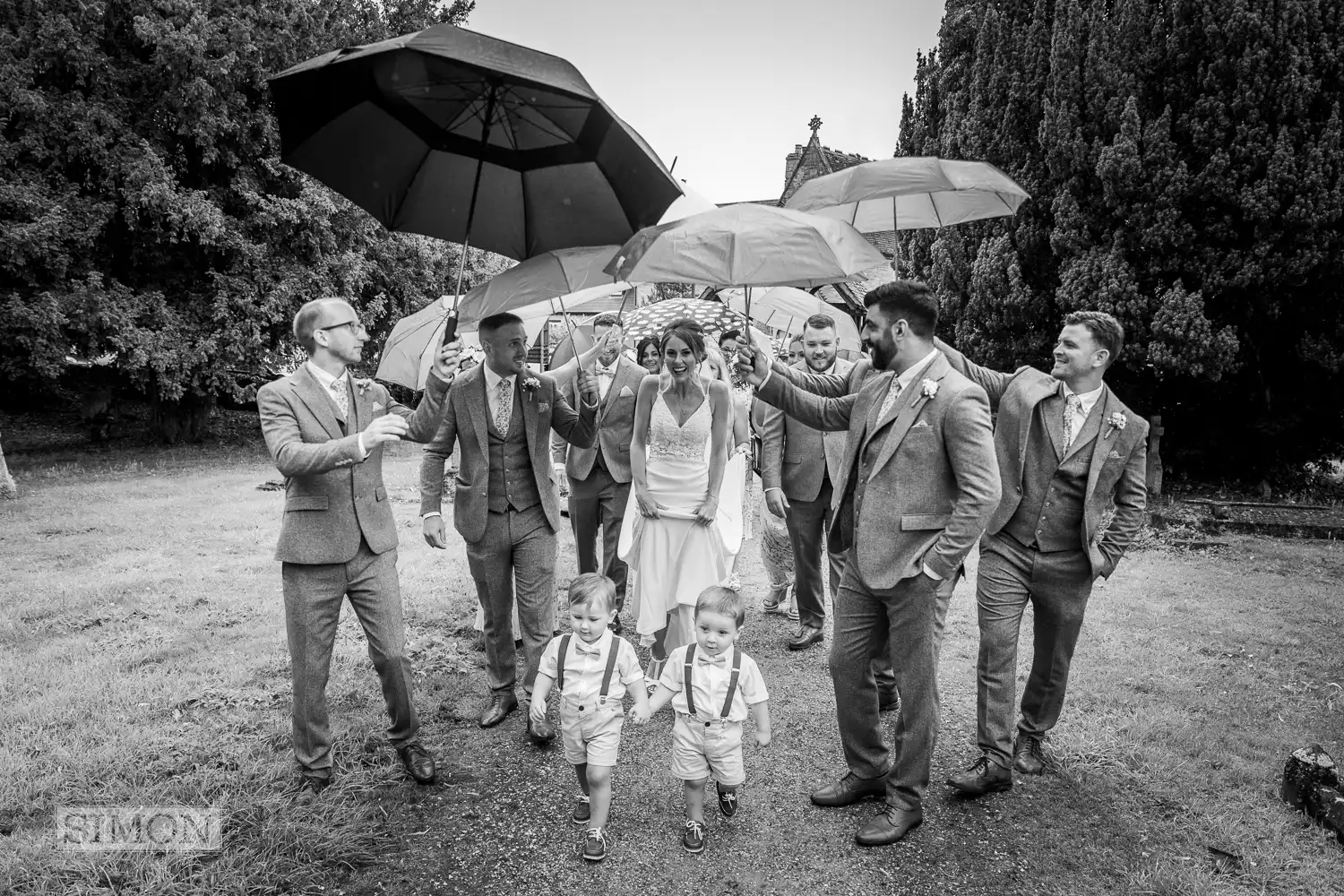 What to do if it rains on your wedding day